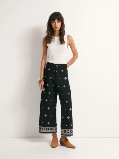 PANTALÓN MUJER SFERA ANCHO - 1