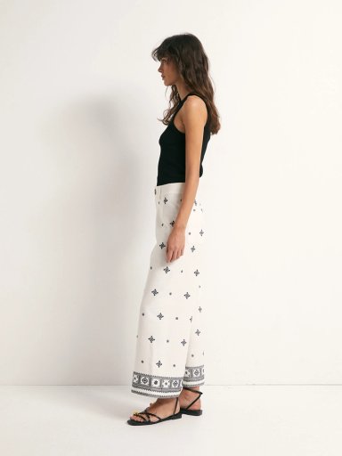 PANTALÓN MUJER SFERA ANCHO - 3