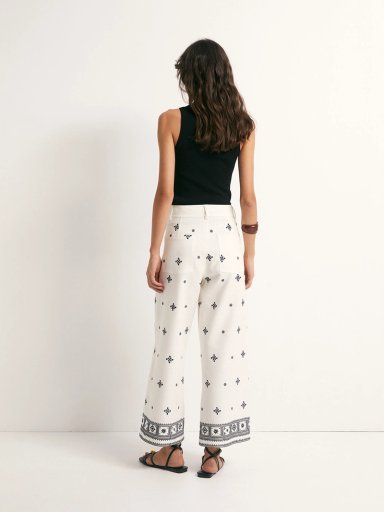 PANTALÓN MUJER SFERA ANCHO - 4