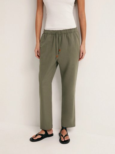 PANTALÓN MUJER SFERA LINO RECTO - 3