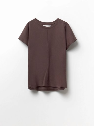 BLUSA MUJER SFERA ALGODÓN MANGA CORTA LISA - 4