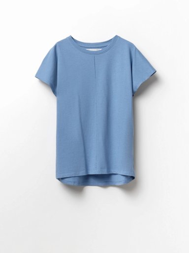 BLUSA MUJER SFERA ALGODÓN MANGA CORTA LISA - 5