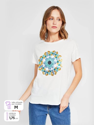 BLUSA MUJER SFERA ALGODÓN  - 1