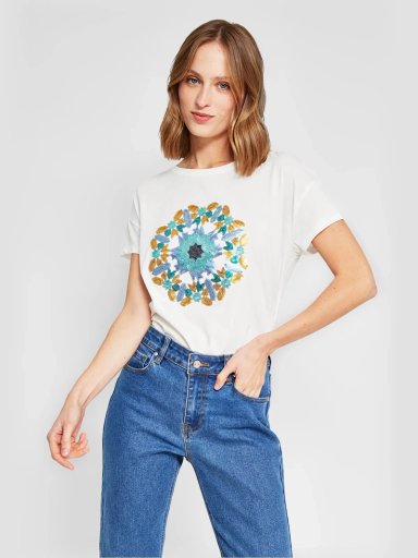 BLUSA MUJER SFERA ALGODÓN  - 3