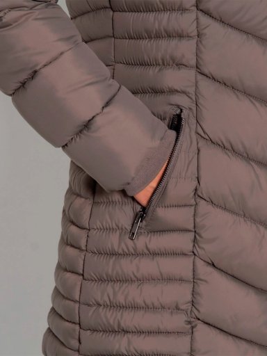 PARKA MUJER WADOS MANGA LARGA CAPUCHA Y CIERRE - 7