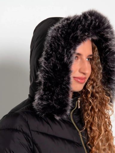PARKA MUJER WADOS MANGA LARGA CAPUCHA Y CIERRE - 8