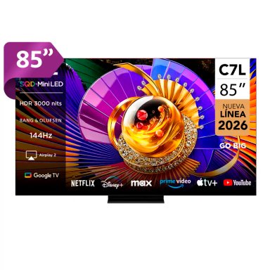 SMART TV TCL SQD-MINI LED 4K UHD 85” 85C7L - 1