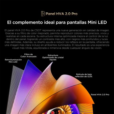 SMART TV TCL SQD-MINI LED 4K UHD 85” 85C7L - 5