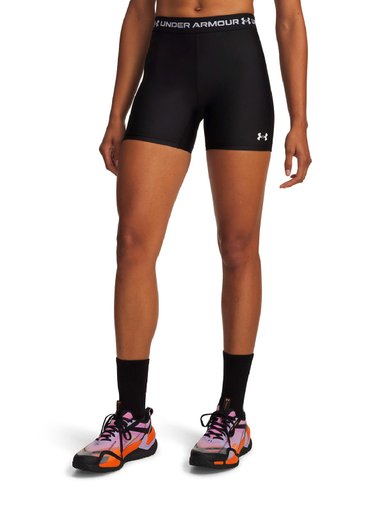 CALZA MUJER UNDER ARMOUR CORTA HEATGEAR MIDDY - 1