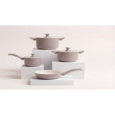 BATERÍA DE COCINA ILKO CERAMIC COLORS 7 PIEZAS GRIS - 3