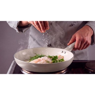 BATERÍA DE COCINA ILKO CERAMIC COLORS 7 PIEZAS GRIS - 7