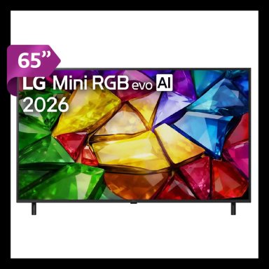 SMART TV LG RGB MINI LED 4K UHD 65” 65MRGB85BSC - 1