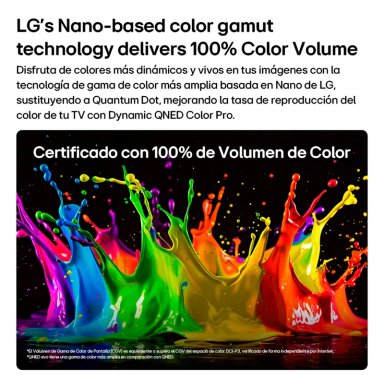 SMART TV LG QNED 4K UHD 86” 86QNED85BSG - 6