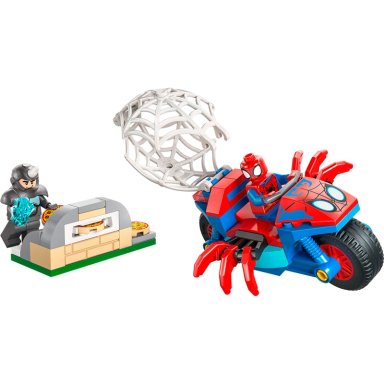 BLOQUES DE CONSTRUCCIÓN LEGO 11206 SPIDEY EN SU MOTO VS. RHINO - 1