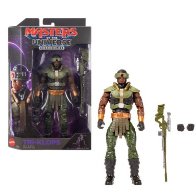 FIGURA DE ACCIÓN MASTER OF THE UNIVERSE TRI-KLOPS 6" - 1