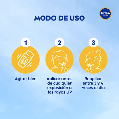 PROTECTOR SOLAR NIVEA SUN ANTI-IMPERFECCIONES FPS50 40ML - 4