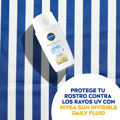 PROTECTOR SOLAR NIVEA SUN INVISIBLE DAILY FLUID FPS50 40ML - 5