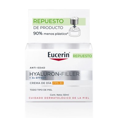 REFILL CREMA EUCERIN HYALURON FILLER+3X EFFECT DÍA FPS30 50ML - 1