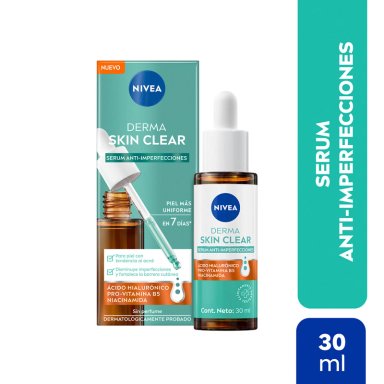 SÉRUM NIVEA DERMA SKIN CLEAR ANTI-IMPERFECCIONES 30ML - 1