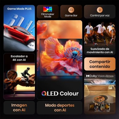 SMART TV HISENSE QLED 4K UHD 58” 58Q6QV - 4