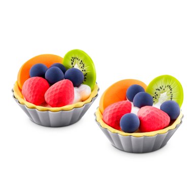 MASAS SLIME BOLSA DE COMPRA - TARTA DE FRUTAS - 6