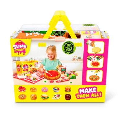MASAS SLIME CANASTO DE COMPRA MART DE ZURU - PIZZA - 4