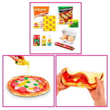 MASAS SLIME CANASTO DE COMPRA MART DE ZURU - PIZZA - 7