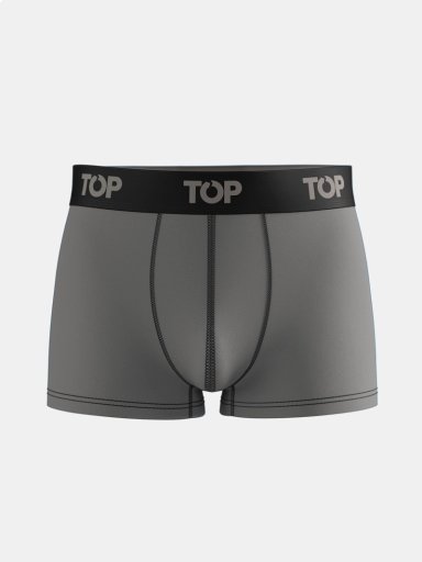 PACK X5 BÓXER HOMBRE TOP ALGODÓN CORTO - 4