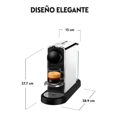 CAFETERA NESPRESSO CÁPSULA CITIZ PLATINUM - 5
