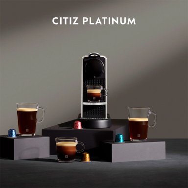 CAFETERA NESPRESSO CÁPSULA CITIZ PLATINUM - 6
