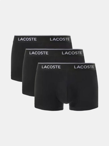 PACK X3 BÓXER HOMBRE LACOSTE ALGODÓN  - 1