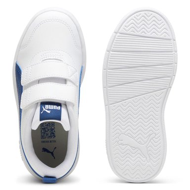 ZAPATILLAS NIÑO PUMA CASUALES BLANCO COURTFLEX - 4