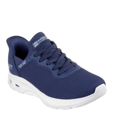 ZAPATILLAS MUJER SKECHERS CASUALES AZUL SLIP-INS BOBS SPORT UNITY - 2