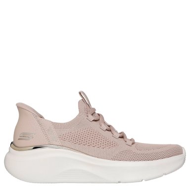 ZAPATILLAS MUJER SKECHERS CASUALES TAUPE SLIP-INS BOBS SPORT B LOVE - 1