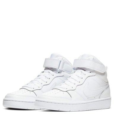 ZAPATILLAS NIÑO NIKE CASUALES BLANCO COURT BOROUGH MID 2 - 2