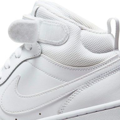 ZAPATILLAS NIÑO NIKE CASUALES BLANCO COURT BOROUGH MID 2 - 8
