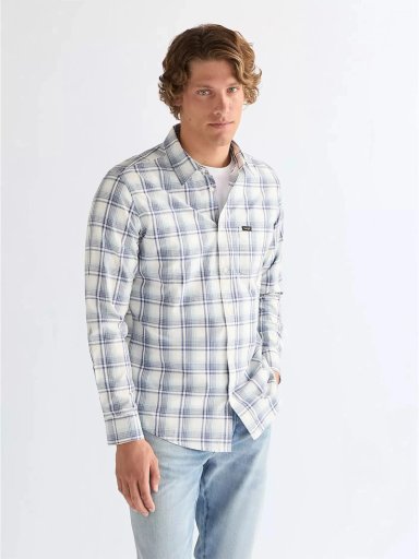 CAMISA MANGA LARGA HOMBRE WRANGLER ALGODÓN  - 1