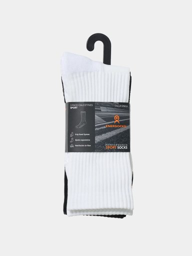 PACK X6 CALCETINES HOMBRE ENERSOCKS ALGODÓN GRIP PANEL SPORT - 5