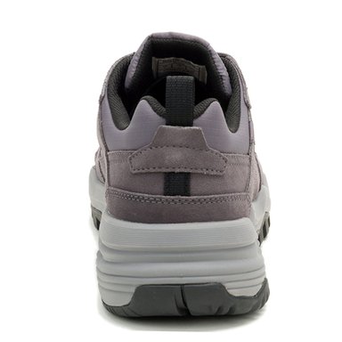 ZAPATILLAS HOMBRE CAT URBANAS GRIS GRAPPLE SUEDE CUERO - 4