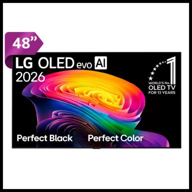 SMART TV LG OLED 4K UHD 48” OLED48C6PSA - 1