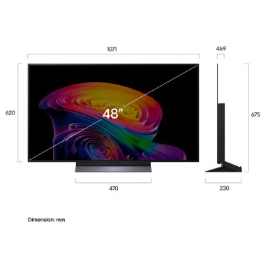 SMART TV LG OLED 4K UHD 48” OLED48C6PSA - 3