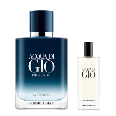 SET PERFUME HOMBRE GIORGIO ARMANI AQUA DI GIO PROFONDO EDP 100ML+15ML - 1