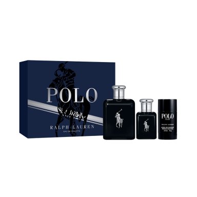 SET PERFUME HOMBRE RALPH LAUREN POLO BLACK EDT 125ML+40ML+DEO - 2