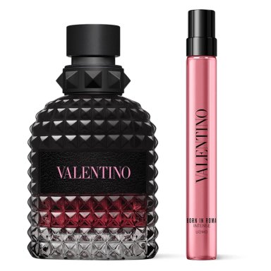 SET PERFUME HOMBRE VALENTINO BORN IN ROMA INTENSE EDP 50ML+10ML - 1