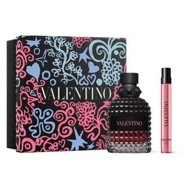 SET PERFUME HOMBRE VALENTINO BORN IN ROMA INTENSE EDP 50ML+10ML - 2