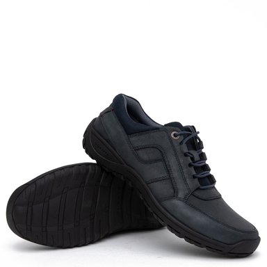 ZAPATOS HOMBRE GUANTE AZUL COWELL CUERO - 5