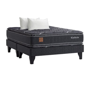 CAMA EUROPEA CELTA GALICIA KING + PACK ALMOHADAS - 1