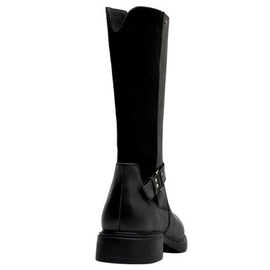 BOTAS MUJER 16 HRS NEGRO 16M0329 CUERO - 5