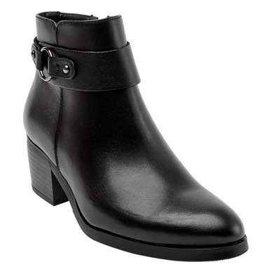BOTINES MUJER BRUNO ROSSI NEGRO BRMH609 CUERO - 2