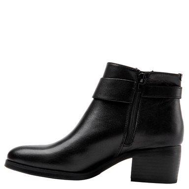 BOTINES MUJER BRUNO ROSSI NEGRO BRMH609 CUERO - 4